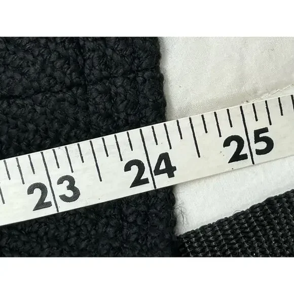 i.e. Blazer Jacket Women Lg Black Textured Lined Office Professional Preppy - Picture 7 of 8